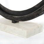 Product Image 9 for Zaria Circular Sculpture White Marble from Four Hands