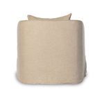 Product Image 5 for Topanga Tan Linen Slipcover Swivel Chair - Flanders Flax from Four Hands