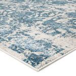 Product Image 5 for Clara Floral Silver/ Blue Rug from Jaipur 