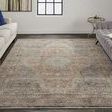 Product Image 6 for Marquette Rust / Denim Blue Rug from Feizy Rugs