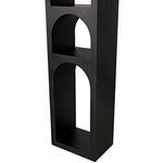 Product Image 10 for Aqueduct Narrow Bookcase with Large Arches from Noir