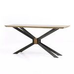 Spider Console Table Bright Brass Clad image 1