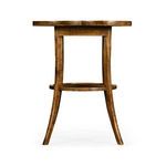 Product Image 2 for Quatrefoil Country Walnut Lamp Table from Johnathan Charles