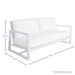 Product Image 16 for Avondale Aluminum Loveseat from Summer Classics