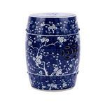 Product Image 4 for Blue & White Garden Stool Plum Blossom Motif from Legend of Asia