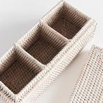 Product Image 3 for Burma Rattan 3-Compartment Lidded Box from Napa Home And Garden