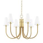 Product Image 4 for Ripley 6 Light Chandelier from Hudson Valley