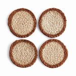 Product Image 1 for Jute Coasters, Set Of 4 from Napa Home And Garden