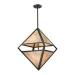 Product Image 1 for Mica 4 Light Pendant In Oil Rubbed Bronze from Elk Lighting