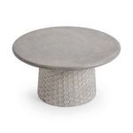 Product Image 2 for Delaine Outdoor Concrete Coffee Table from Classic Home
