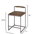 Product Image 3 for Bradbury Leather Counter Stool from Jamie Young