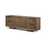 Product Image 2 for Salta Brown Oak Thick Veneer Media Console from Four Hands