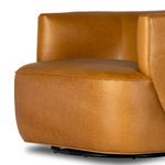 Product Image 10 for Mila Leather Swivel Chair - Ontario Camel from Four Hands