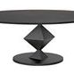 Product Image 4 for Katana Black Metal Oval Dining Table from Noir