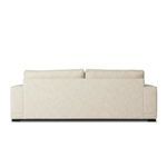 Peyton Sofa viewed from the back showing full upholstery and cushion height