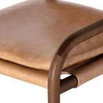 Product Image 7 for Bamba Wood-Framed Brown Leather Dining Chair from Four Hands