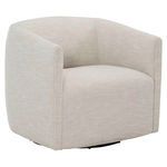 Product Image 1 for Ravello White Textured Outdoor Round Swivel Chair from Bernhardt Furniture