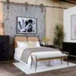 Product Image 5 for Trey Black Wash Poplar Executive Desk from Four Hands