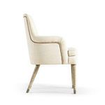 Product Image 4 for Shoal Linen & Grasscloth Host Chair from Johnathan Charles