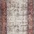 Layla Ivory Brick Rug runner shape with elongated proportions and same intricate pattern in ivory and brick tones