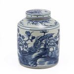 Dynasty Tea Jar Bird Floral Motif image 2