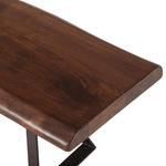 Product Image 5 for Nottingham Acacia Wood Live Edge Dining Bench In Walnut Finish from World Interiors