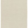 Handwoven cream wool rug with a ribbed texture and natural color variations, rectangular shape