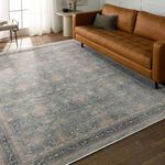 Product Image 5 for Brinson Traditional Oriental Blue/ Taupe Rug - 6'3" x 9'6" from Jaipur 