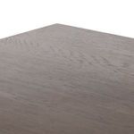 Close-up texture of Silverton Dining Table oak veneer tabletop surface