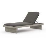 Product Image 7 for Leroy Modern Grey Outdoor Chaise with Charcoal Cushion from Four Hands