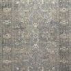 Rosemarie Sand / Lagoon traditional rug with vintage-inspired intricate pattern in blue, beige, and gray tones