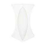 Product Image 2 for Pinto Hourglass Occassional Table In Matte White Lacquer from Worlds Away