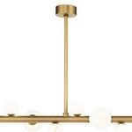 Product Image 5 for Styx Steel Chandelier - Natural Brass from Regina Andrew Design