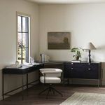 Product Image 17 for Trey Black Wash Poplar Modular Corner Desk from Four Hands