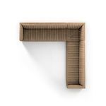 Product Image 5 for Augustine 126" 3-Piece Leather Sectional - Palermo Drift from Four Hands