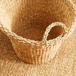Product Image 7 for Seagrass Tapered Baskets With Handles And Cuffs, Set Of 3 from Napa Home And Garden