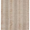 Tan and gray modern rug with spotted animal print texture and metallic sheen, rectangular shape