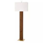 Product Image 1 for Waltham 1 Light Floor Lamp W/ Light Walnut from Hudson Valley
