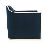 Product Image 3 for Blue Velvet Modern The Cat's Meow Accent Chair from Caracole