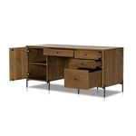 Product Image 5 for Eaton Oak Executive Desk - Amber Oak Resin from Four Hands