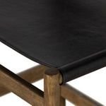 Product Image 7 for Kena Leather Black Bar Stool from Four Hands
