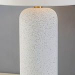 Product Image 5 for Margaret 1-Light Blue-Grey Ceramic Table Lamp from Mitzi