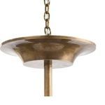 Product Image 3 for Analise Vintage Brass Golden Two-Tier Chandelier from Arteriors