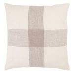 Product Image 6 for Pembroke White/ Gray Striped Polyester Throw Pillow from Jaipur 