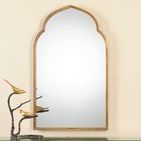 Product Image 3 for Uttermost Kenitra Gold Arch Mirror from Uttermost