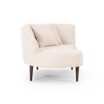Product Image 12 for Luna Chaise Capri Oatmeal/Sienna Brown from Four Hands