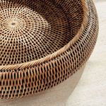 Product Image 9 for Burma Rattan Shallow Display Bowls, Set Of 2 from Napa Home And Garden