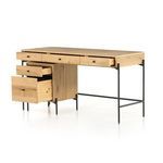 Product Image 23 for Eaton Oak and Iron Desk with Filing Cabinet from Four Hands