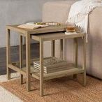 Product Image 14 for Devin Oak Wood Nesting End Table from Classic Home