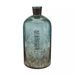 Product Image 1 for 18" Aqua Antique Mercury Glass Bottle from Elk Home